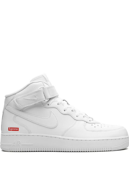 AIR FORCE 1 MID MINI BOX LOGO WHITE DE NIKE X SUPREME