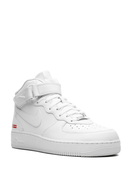 AIR FORCE 1 MID MINI BOX LOGO WHITE DE NIKE X SUPREME